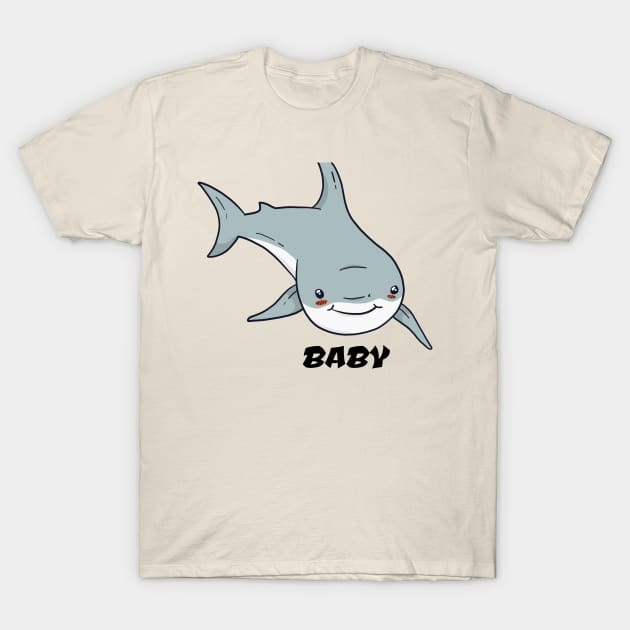 baba shark lovers shirt T-Shirt by KURA SHOP